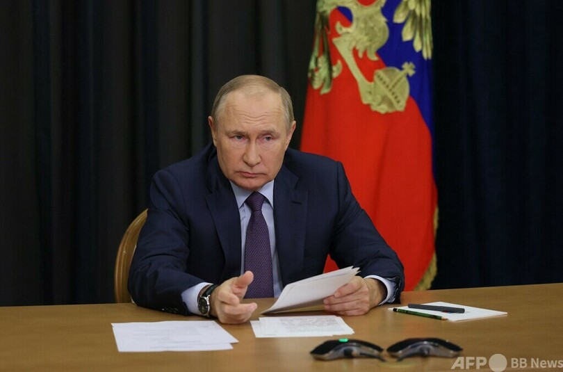 プーチン氏、ウクライナ4州の「人々救いたい」 住民投票最終日