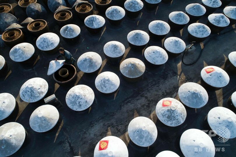 春節を迎える江蘇・淮安、老舗の醤油蔵元は大忙し