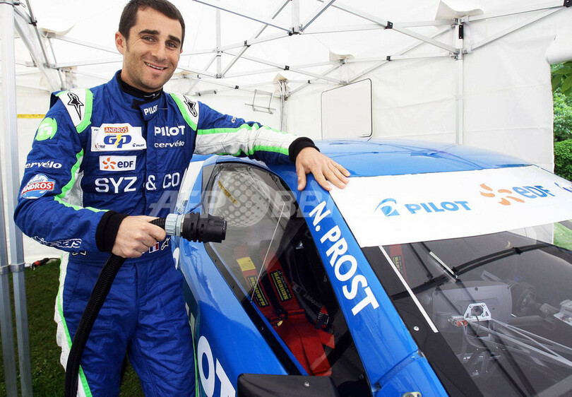 電気自動車レースカー、フランスで大会