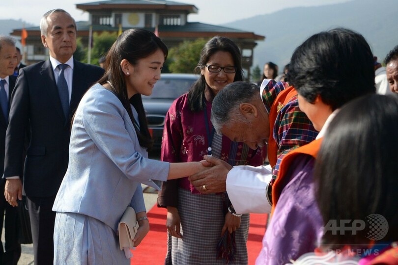 眞子さま、ブータン公式訪問終え帰国の途に