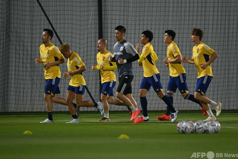 日本代表、ドーハで調整 カタールW杯