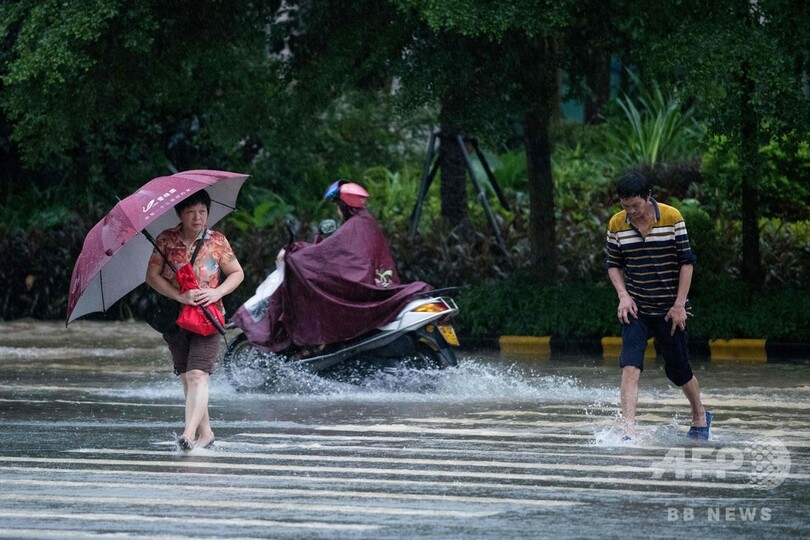 台風22号、フィリピンの死者74人に 中国・広東省では4人死亡