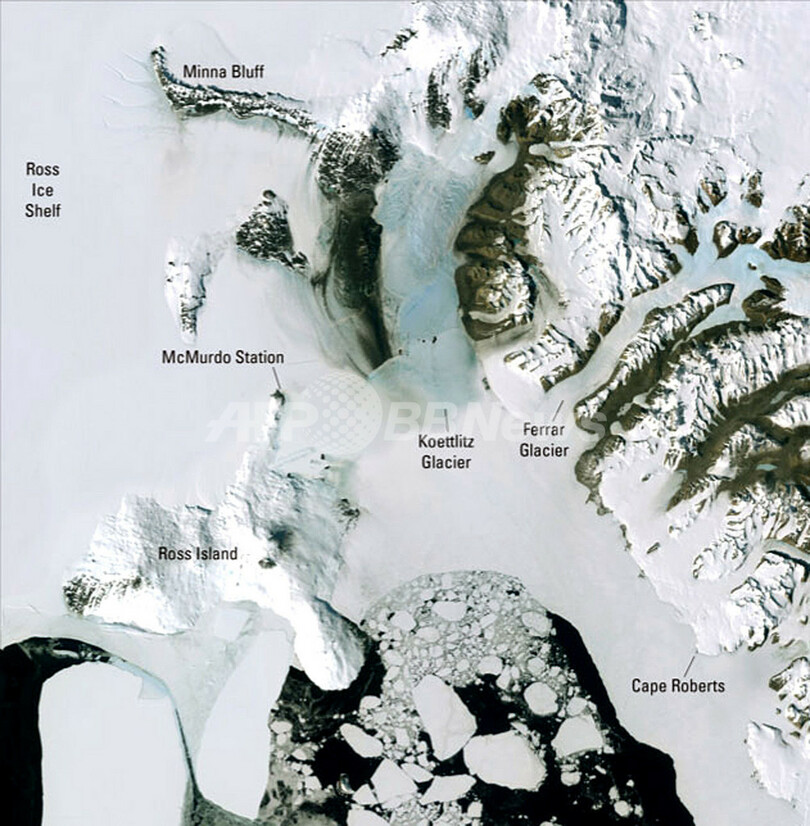 最新の南極地図 Nasaが公表 写真2枚 国際ニュース Afpbb News