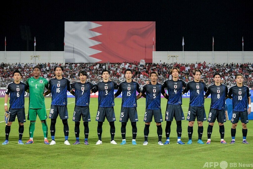 日本2連勝 バーレーンに5発大勝 サッカーW杯アジア最終予選