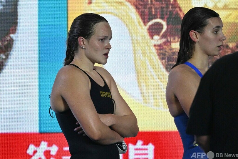 イスラエル選手に客席からブーイング 世界水泳