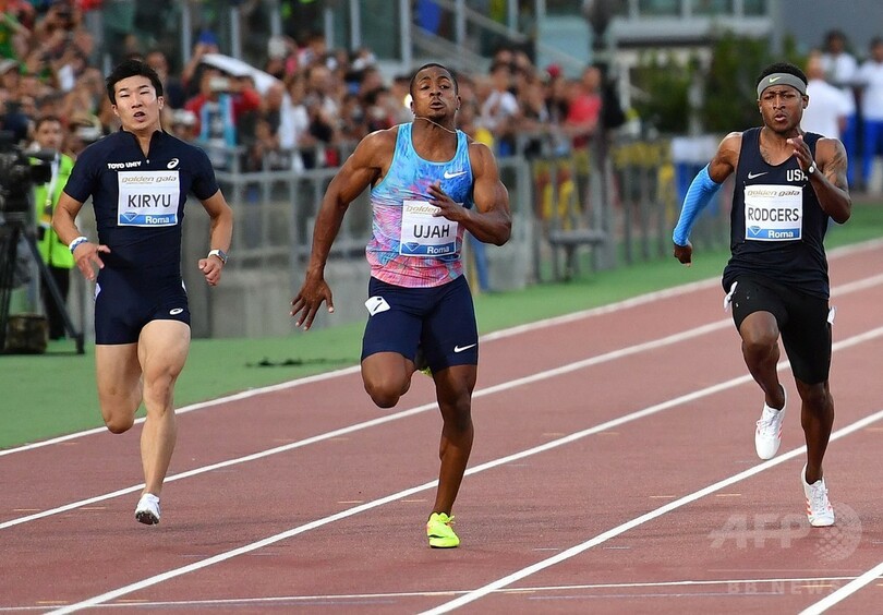 桐生は10秒18で6位 ウジャが男子100メートル制す 写真2枚 国際ニュース Afpbb News 桐生は10秒18で6位 ウジャが男子100メートル制す 写真2枚 国際ニュース Afpbb News