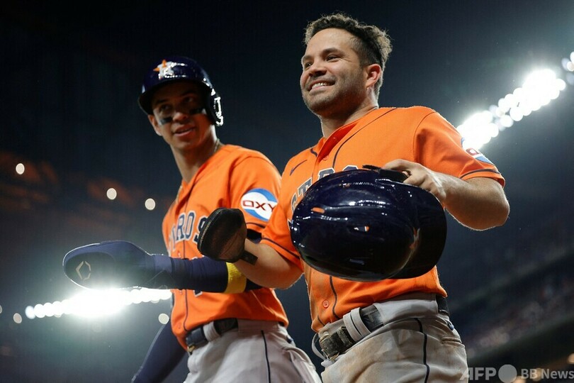 王者アストロズ、大勝で2勝2敗のタイに ア・リーグ優勝決定S