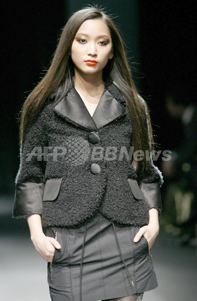 ＜08/09年秋冬東京・コレクション：モデル＞杏