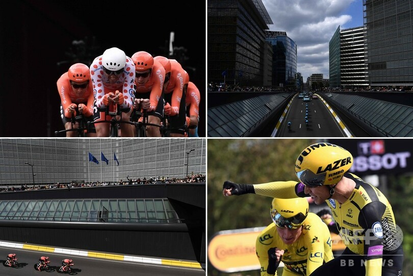 【今日のツール】ユンボ・ビスマが第2SのチームTT制す