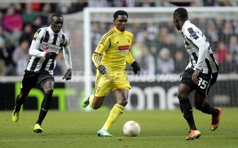 ニューカッスル、シセの劇的ゴールで8強 ヨーロッパリーグ