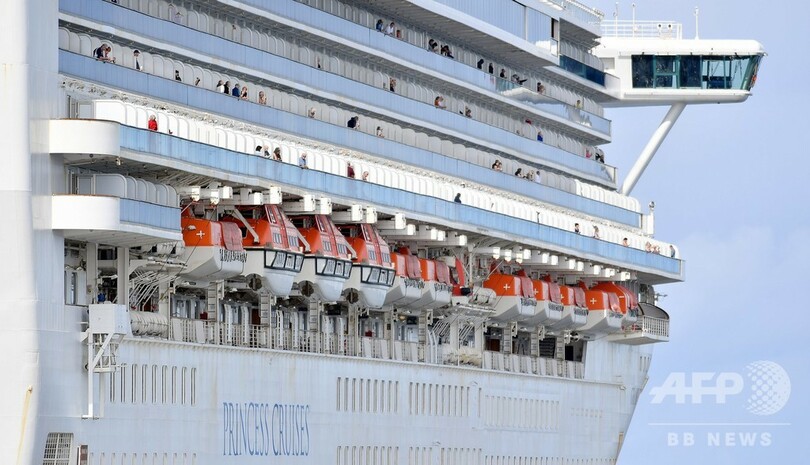 米クルーズ船、乗客の下船準備始まる 地元当局は「安全」強調