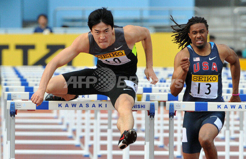 劉翔が男子110mH制す、ゴールデングランプリ川崎