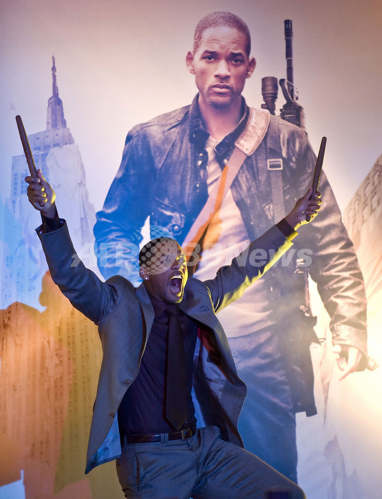 ウィル・スミス、香港で『アイ・アム・レジェンド』のPR