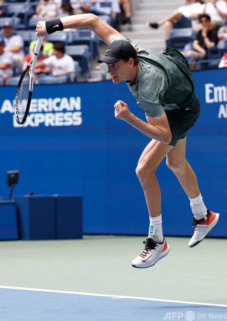 シナー、快勝で全米OP3回戦進出