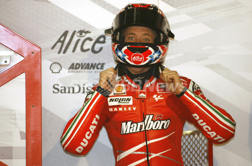 ＜07世界ロードレース選手権 第4戦＞ストーナー フリー走行1回目でトップ - 中国