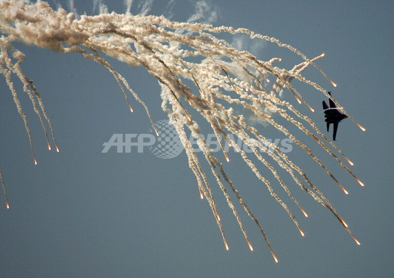 ロシア空軍創設95周年の航空ショー開催