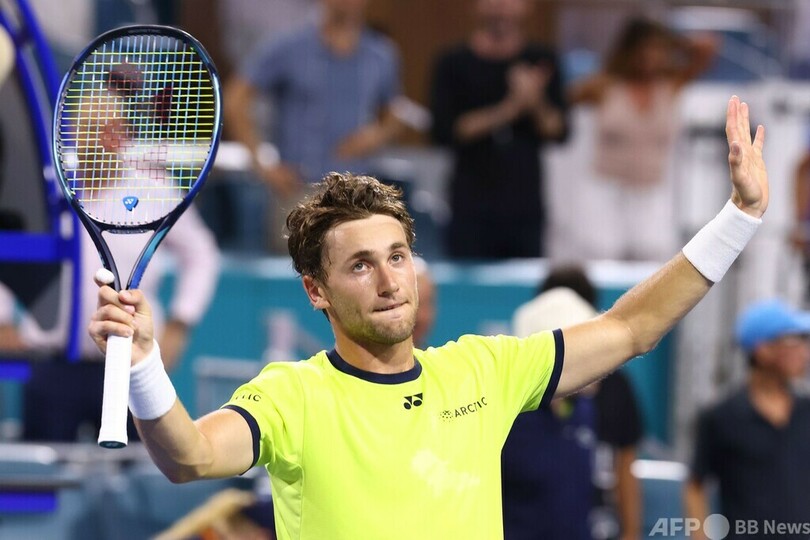 ルードがマイアミOP準決勝に進出、ズベレフ下す