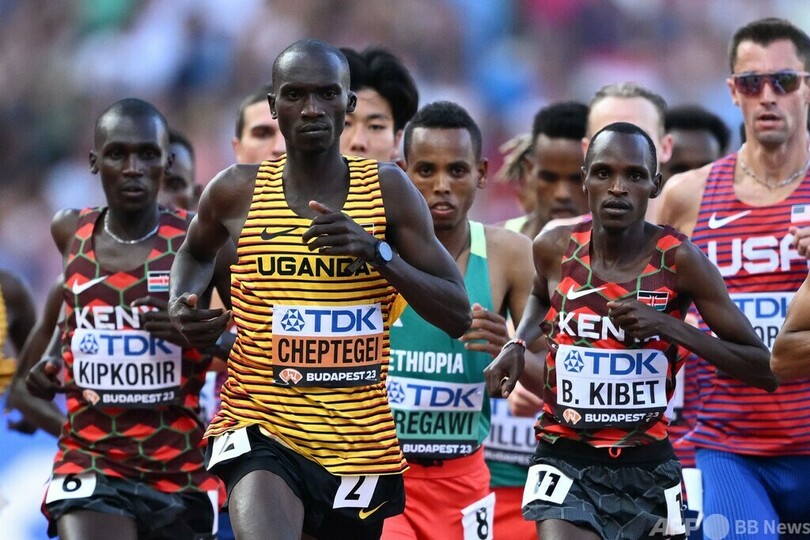 チェプテゲイ、史上4人目の男子1万m3連覇達成 世界陸上