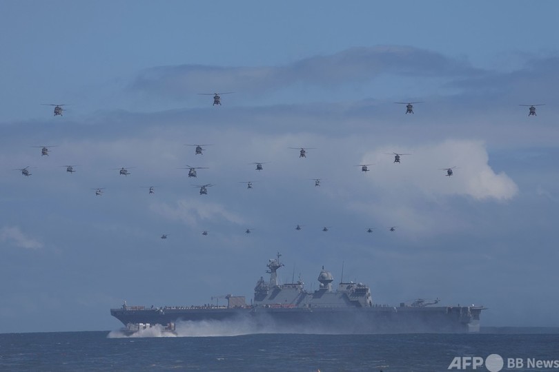 韓国、「国軍の日」で記念式典や軍事演習