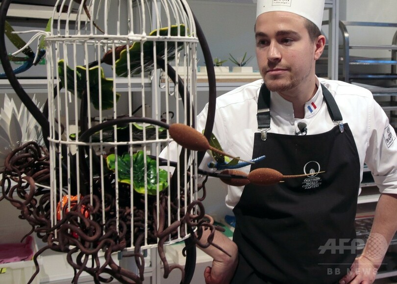 チョコレート職人世界一にフランス人、日本の小野林さん2位