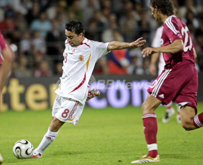 ＜サッカー 欧州選手権2008・予選＞スペイン ラトビアに快勝