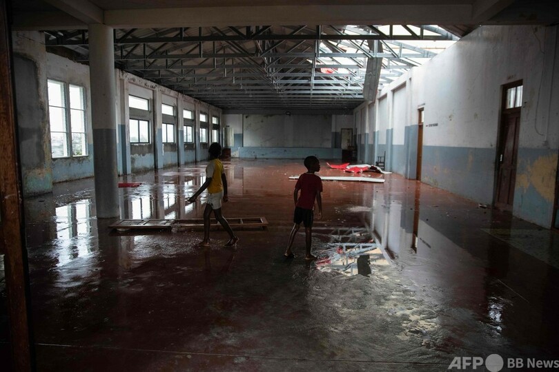 モザンビーク中部をサイクロンが直撃、洪水で7000人避難