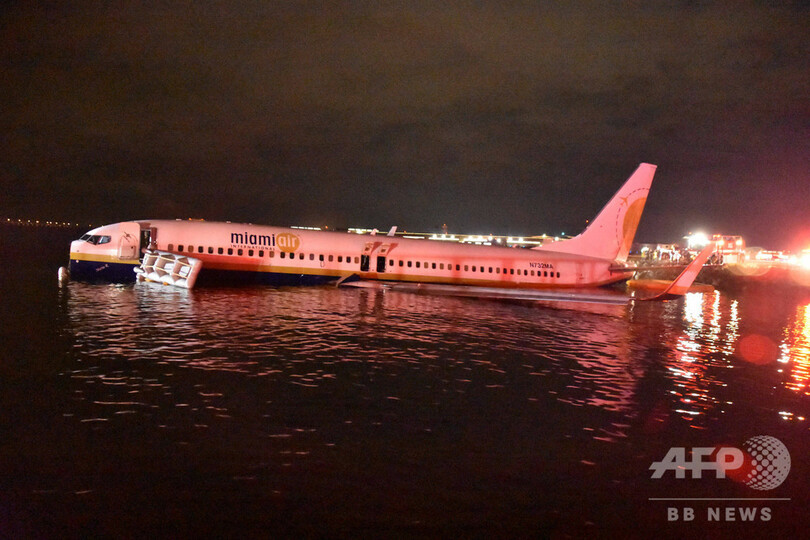 米フロリダで川に突っ込んだボーイング機、減速装置に不具合