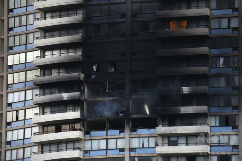 米ハワイの36階建て高層マンションで火災、死者3人