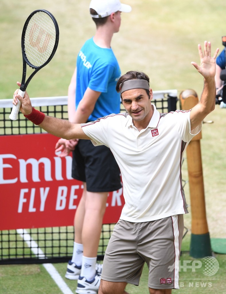 フェデラー、ハレで13度目の決勝へ「ものすごく特別」 相手はゴフィン