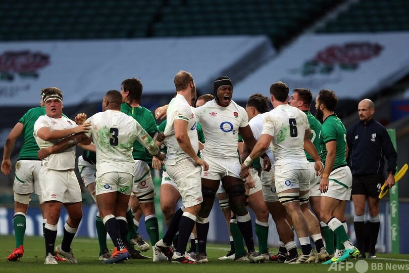 メイ2トライの英がアイルランド下す、オータム・ネーションズ杯