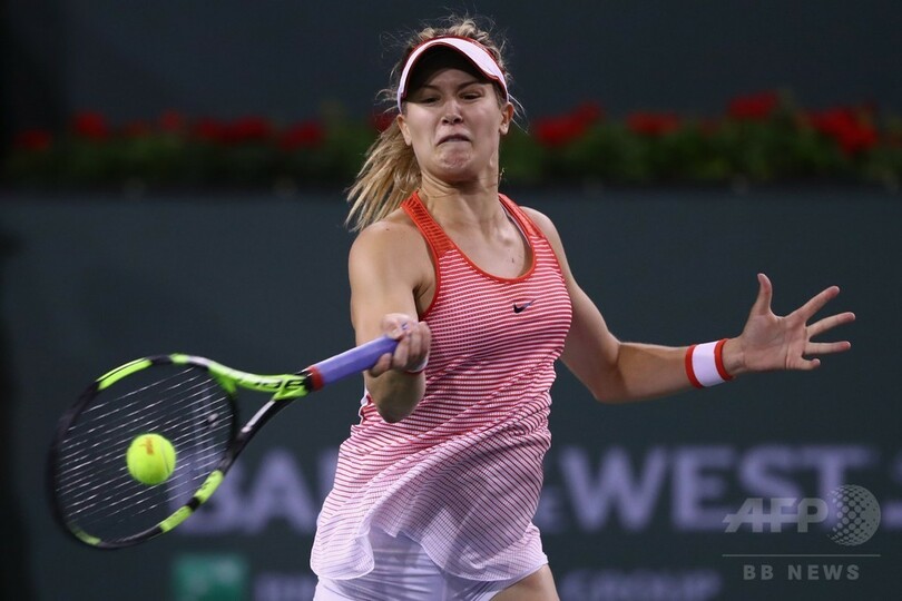 ブシャールが尾崎に逆転勝利、日本勢3人が敗退 BNPパリバ・オープン