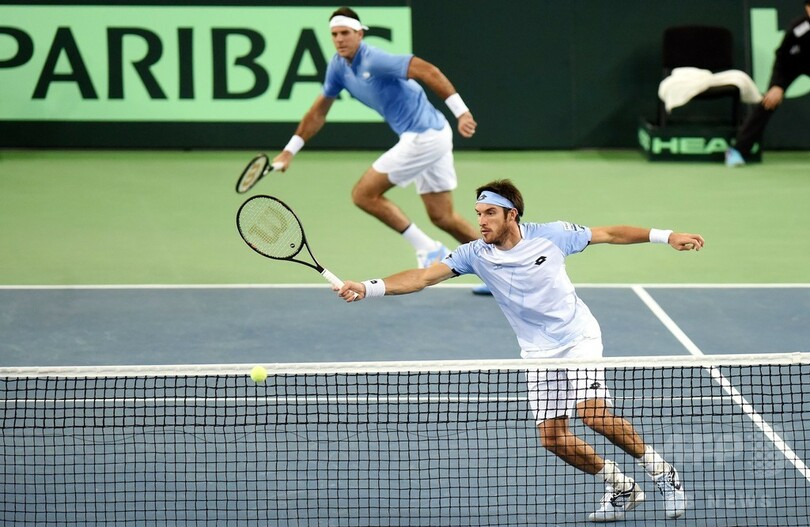 チリッチがダブルスでも躍動、ホームのクロアチアが王手 デ杯