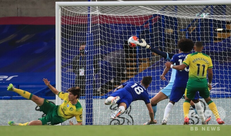 ジルー弾でチェルシー勝利、欧州CL出場へ一歩前進