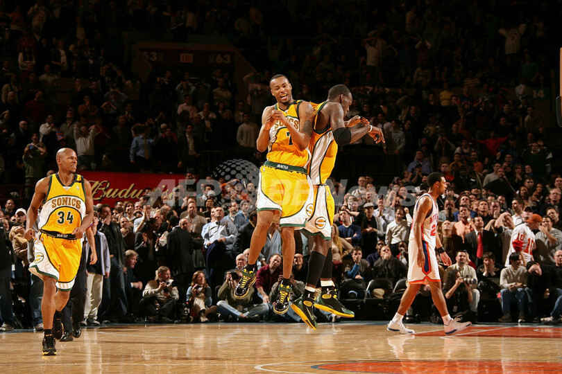 ＜06-07NBA＞スーパーソニックス ニックスの反撃を退け3連勝を飾る - 米国
