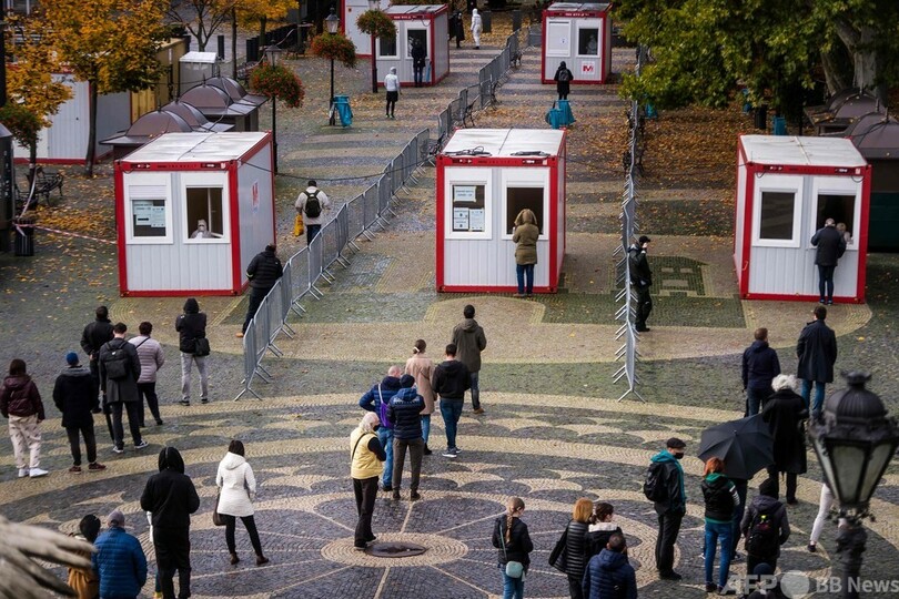 全員抗原検査のスロバキア、3分の2検査済 陽性は1％