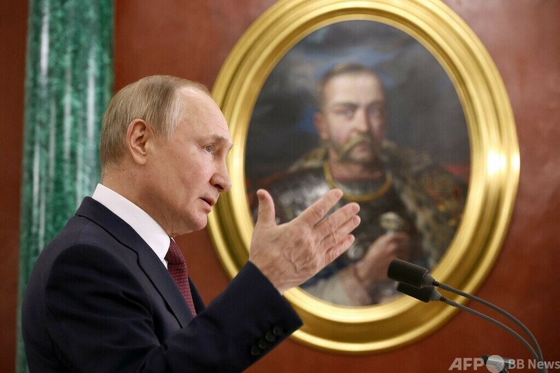 ウクライナ「戦争」と表現のプーチン氏に法的措置を ロシア地方議員