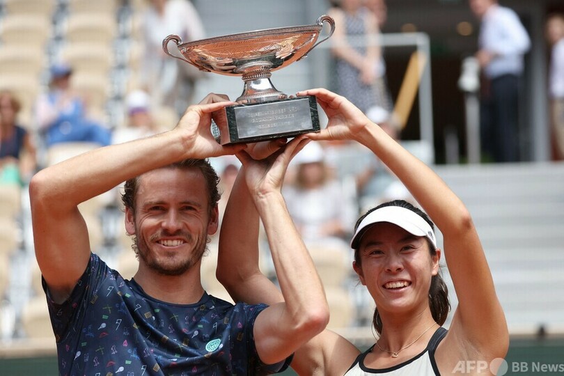 柴原瑛菜が全仏OP混合複優勝 日本勢では25年ぶりの快挙