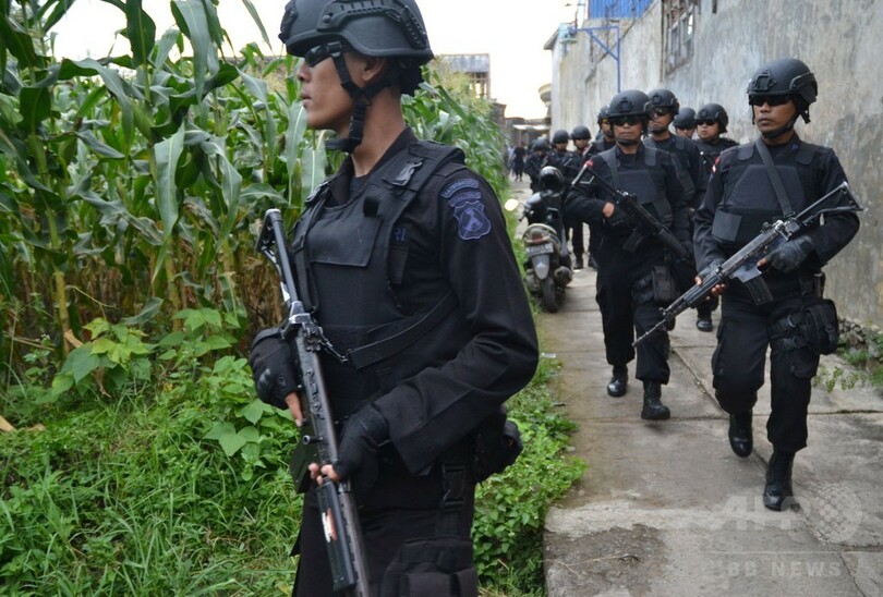 インドネシアでイスラム過激派一斉捜索、数十人拘束
