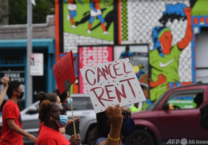 米で住宅立ち退き猶予失効、数百万人が家失う恐れ