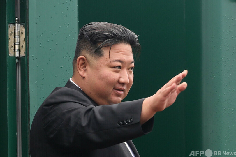 金正恩氏、帰国の途に 「土産」は無人機
