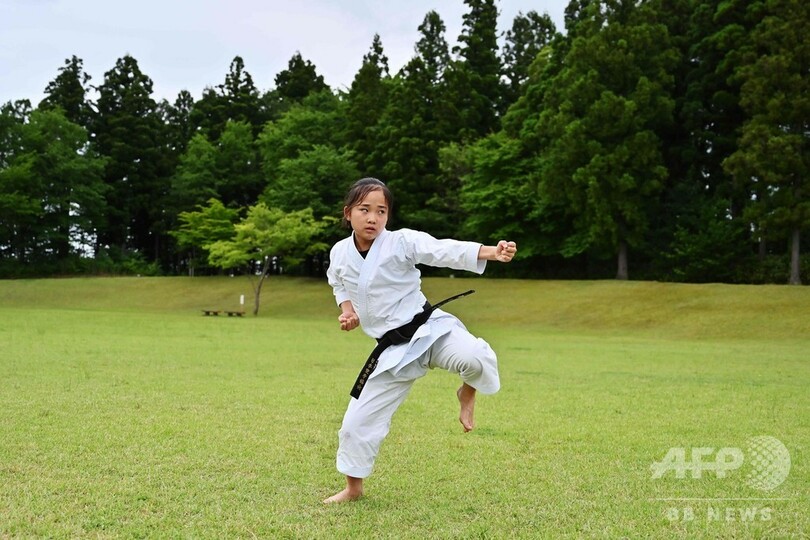 早過ぎた東京2020、13歳空手少女が抱く五輪の夢