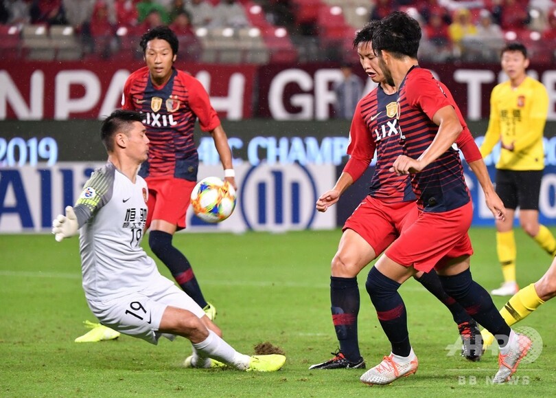 鹿島はACL準々決勝で散る、広州にアウェーゴール差で敗れ連覇ならず