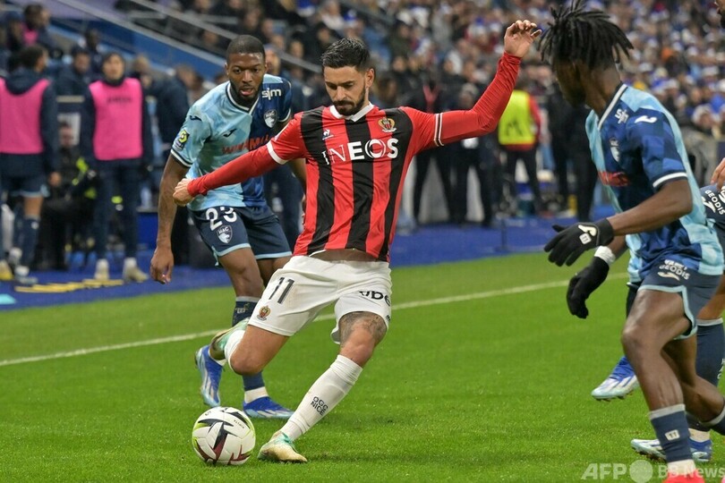 2位ニースがルアーブルに敗戦、サッビに2ゴール許す