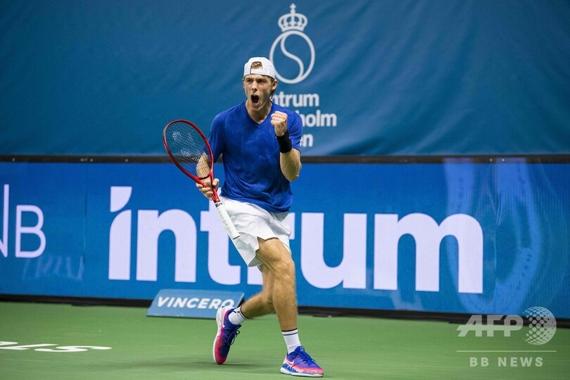 シャポバロフが杉田破る、初のツアー決勝進出 ストックホルムOP
