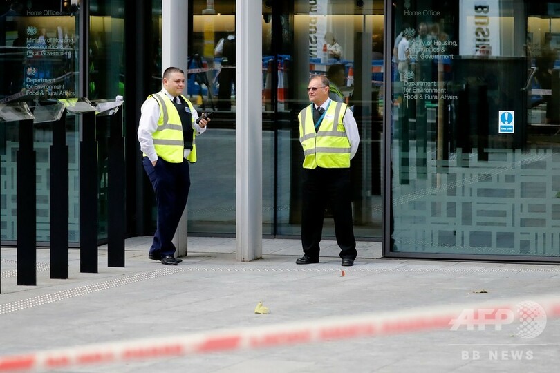 英内務省付近で男性1人刺される、傷害の疑いで男1人拘束