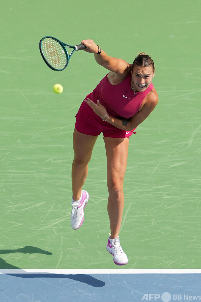 サバレンカがシフィオンテクに快勝 シンシナティOP決勝へ