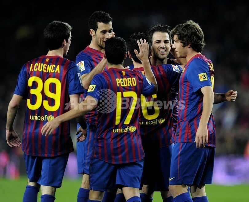 Fcバルセロナ 9得点奪い5回戦進出 スペイン国王杯 写真10枚 国際ニュース Afpbb News