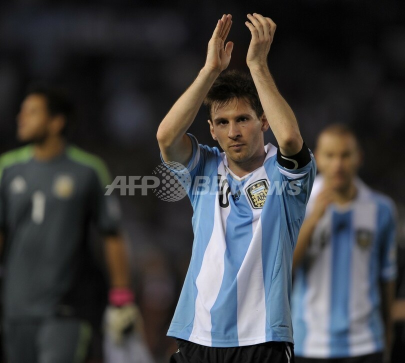 メッシ 高地でのボリビア戦を警戒 W杯南米予選 写真1枚 国際ニュース Afpbb News