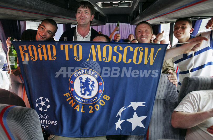 CL決勝控えチェルシーとマンチェスター・ユナイテッドがモスクワ入り