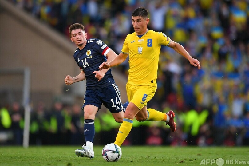 ウクライナ勝利でW杯出場王手 サッカー欧州予選PO